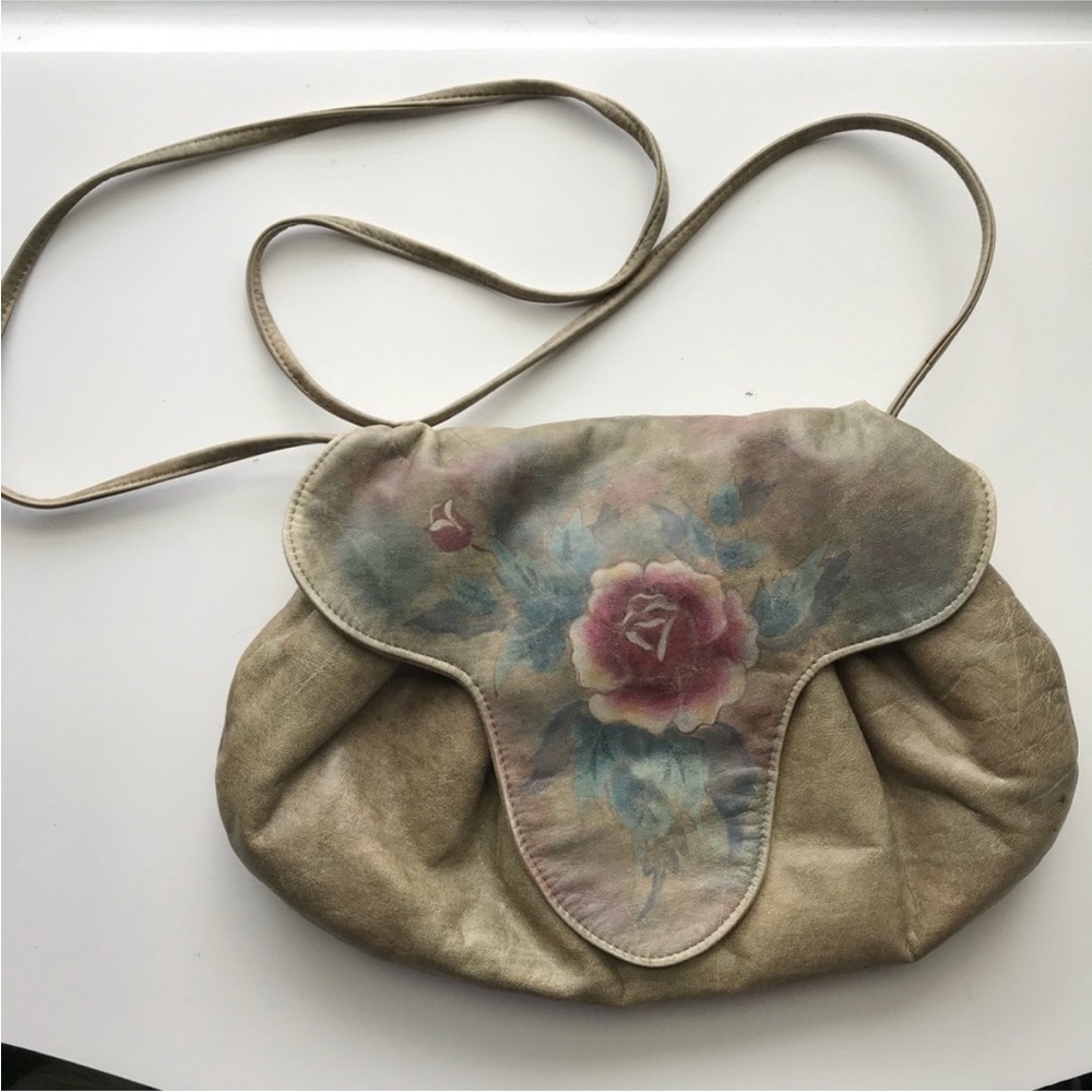 Rare Vintage Fancy Nancy Painted Bag